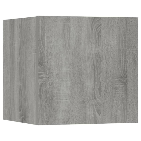 Szafka pod Telewizor Rtv Szary Mat Nowoczesny Salon 30,5x30x30cm 764556