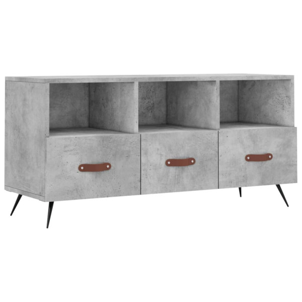 Szafka pod Telewizor Rtv Szary Mat Szuflady Nowoczesny 102x36x50cm 764461