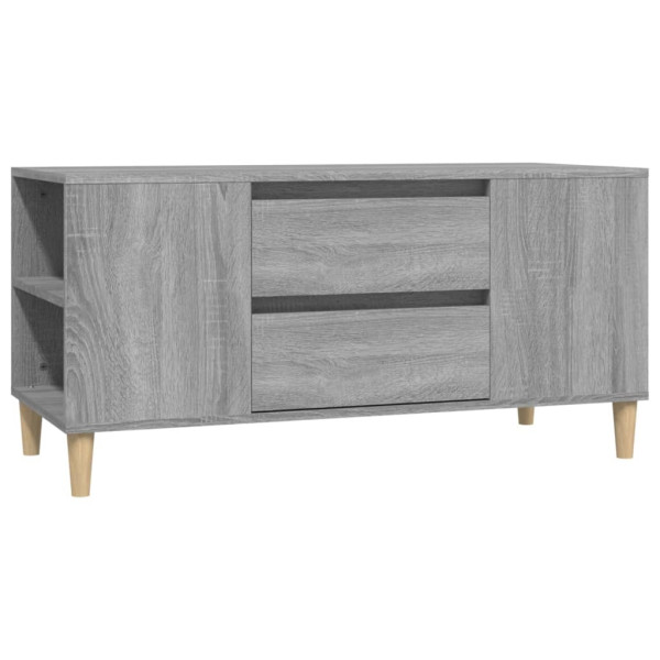 Szafka pod Telewizor Rtv Szary Mat Szuflady Nowoczesny 102x44,5x50cm 761988