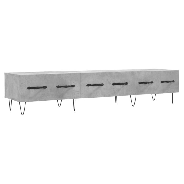 Szafka pod Telewizor Rtv Szary Mat Szuflady Nowoczesny 150x36x30cm 761998