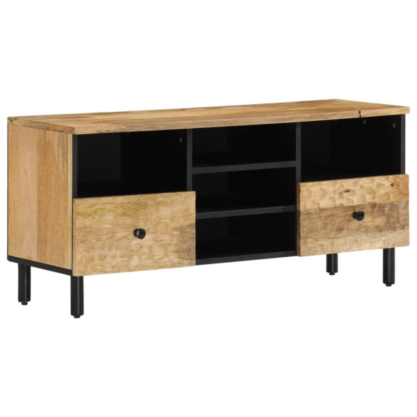 Szafka Pod Telewizor Stolik Półka Szafka RTV Brązowa 100x33x46 cm 769719