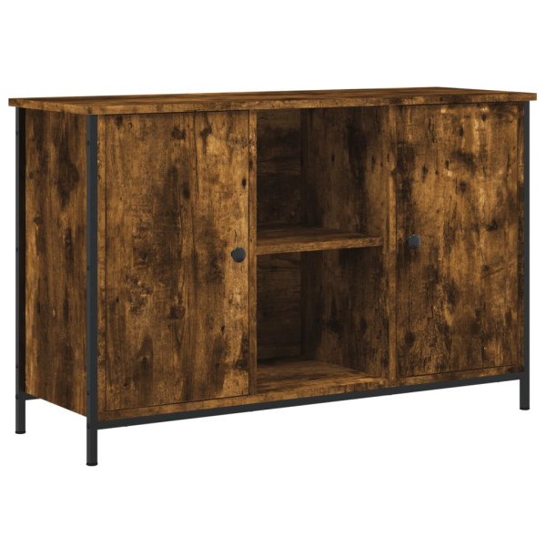 Szafka Pod Telewizor Stolik Półka Szafka RTV Brązowa 100x35x65 cm 765044