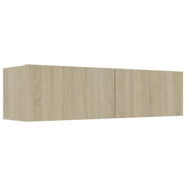 Szafka Pod Telewizor Stolik Półka Szafka RTV Brązowa 120x30x30 cm 763457