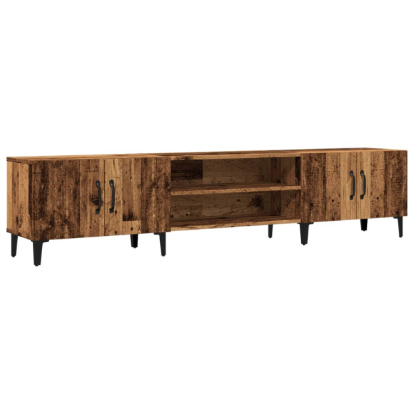 Szafka Pod Telewizor Stolik Półka Szafka RTV Brązowa 180x31.5x40 cm 765050