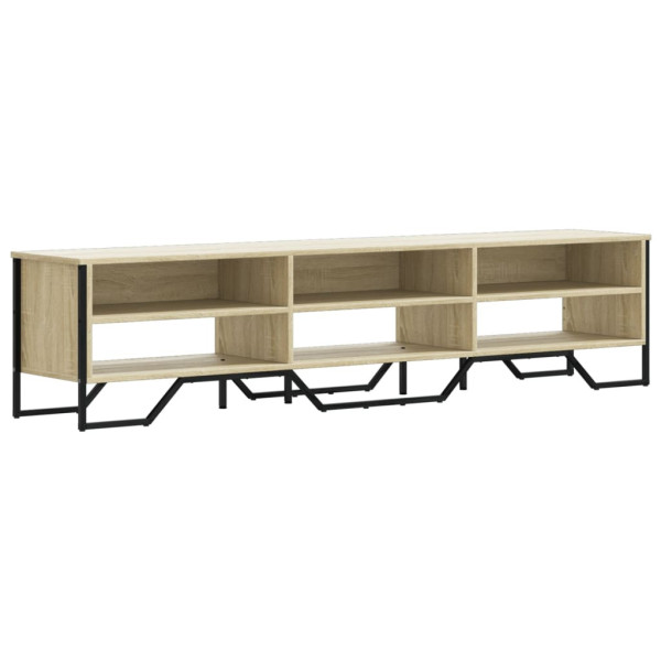 Szafka Pod Telewizor Stolik Półka Szafka RTV Brązowa 180x34x41 cm 764469