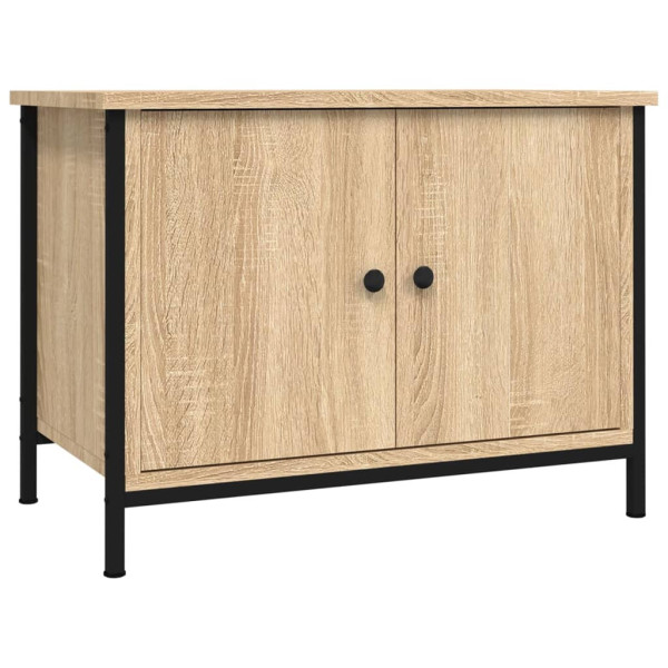 Szafka Pod Telewizor Stolik Półka Szafka RTV Brązowa 60x35x45 cm 762795
