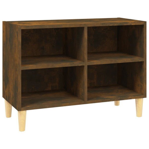 Szafka Pod Telewizor Stolik Półka Szafka RTV Brązowa 69.5x30x50 cm 762813