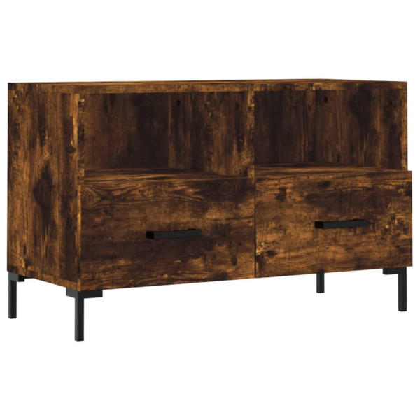 Szafka Pod Telewizor Stolik Półka Szafka RTV Brązowa 80x36x50 cm 765065