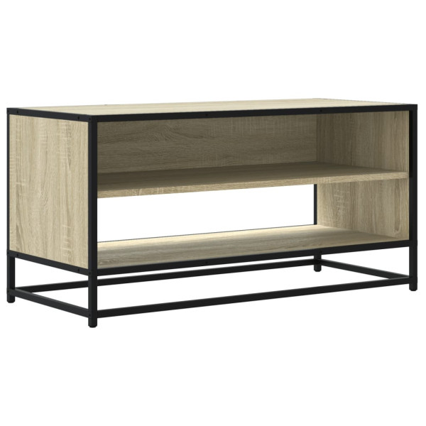 Szafka Pod Telewizor Stolik Półka Szafka RTV Brązowa 91x40x46 cm 763531