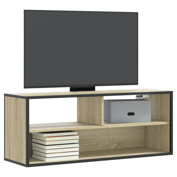 Szafka Pod Telewizor Stolik Półka Szafka RTV Do Salonu 100x31x39.5 cm 852516