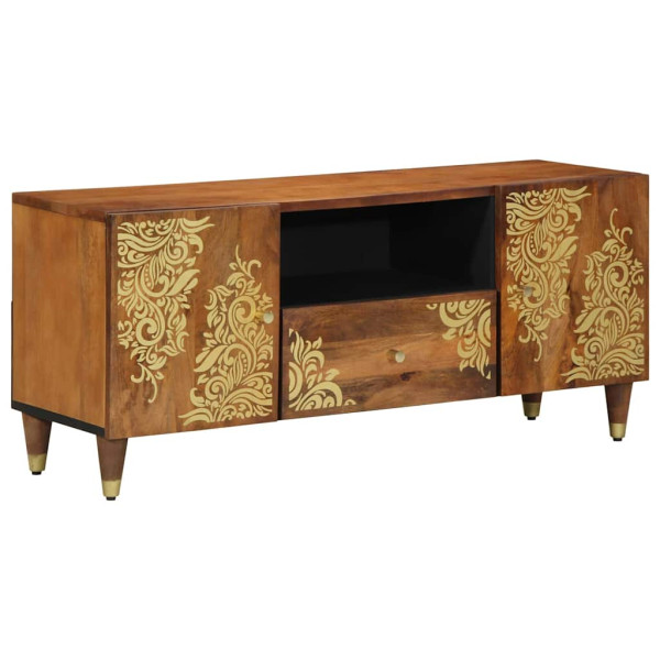 Szafka Pod Telewizor Stolik Półka Szafka RTV Do Salonu 105 x 33.5 x 46 cm 852493