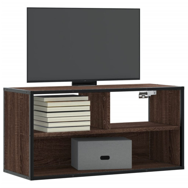 Szafka Pod Telewizor Stolik Półka Szafka RTV Do Salonu 80x31x39.5 cm 852515