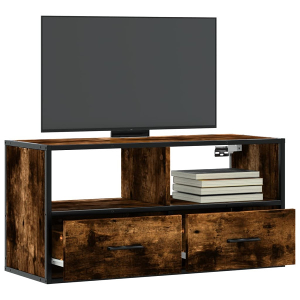 Szafka Pod Telewizor Stolik Półka Szafka RTV Do Salonu 80x31x39.5 cm 867460