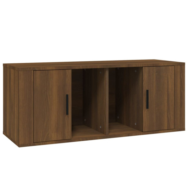 Szafka Pod Telewizor Szafka RTV Półka Stolik Telewizyjny 100x35x40 cm 868239