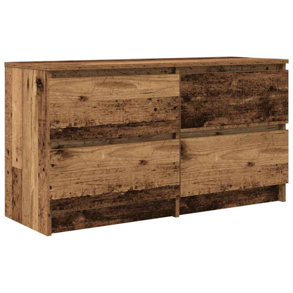 Szafka Pod Telewizor Szafka RTV Półka Stolik Telewizyjny 100x35x54 cm 857637