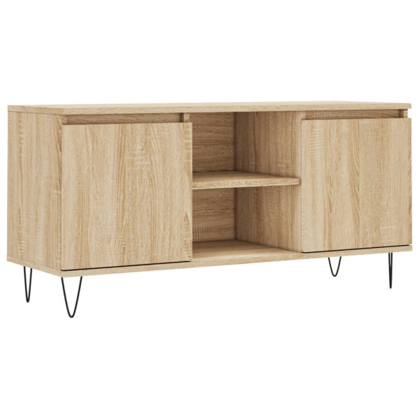 Szafka Pod Telewizor Szafka RTV Półka Stolik Telewizyjny 104x35x50 cm 867675