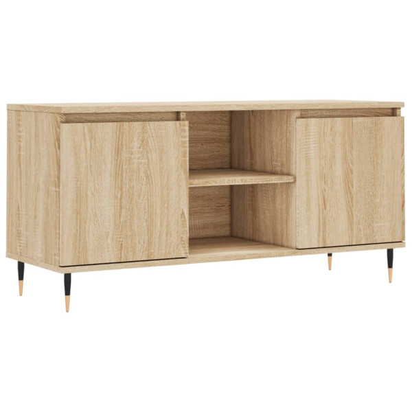 Szafka Pod Telewizor Szafka RTV Półka Stolik Telewizyjny 104x35x50 cm 867525