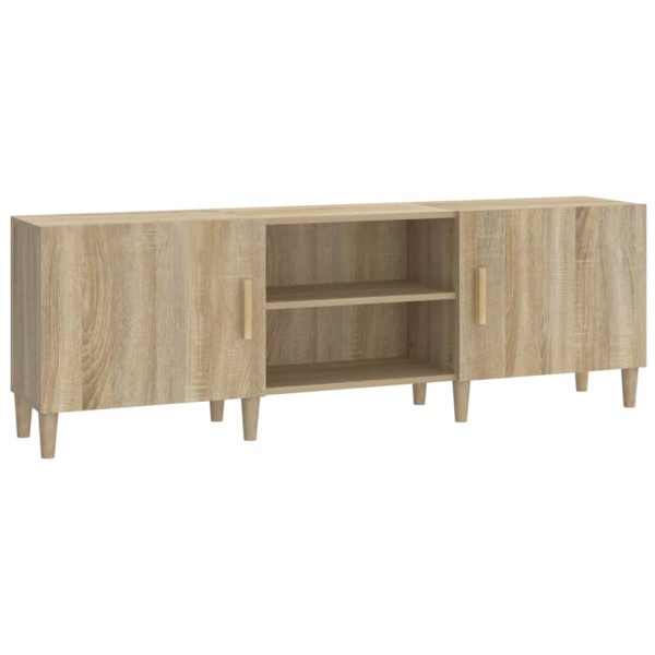 Szafka Pod Telewizor Szafka RTV Półka Stolik Telewizyjny 150x30x50 cm 868125