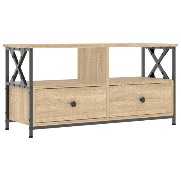 Szafka Pod Telewizor Szafka RTV Półka Stolik Telewizyjny 90x33x45 cm 867749
