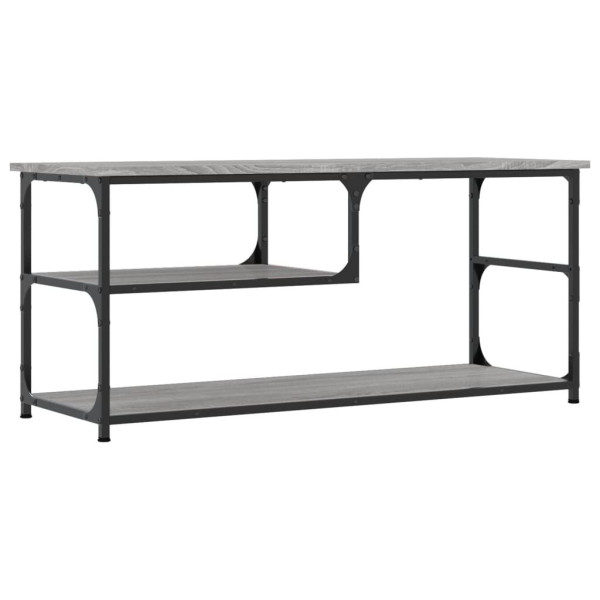 Szafka Pod Telewizor Szafka RTV Stolik Półka Szara 103x38x46.5 cm 769720