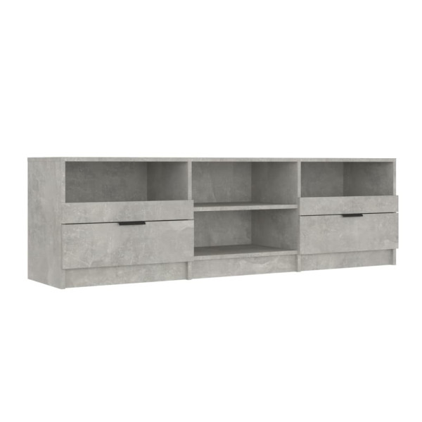 Szafka Pod Telewizor Szafka RTV Stolik Półka Szara 150x33.5x45 cm 764346
