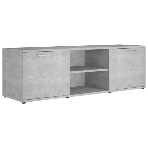 Szafka pod telewizor szarość betonu 120x34x37 cm 770943