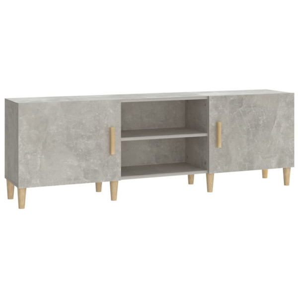 Szafka pod telewizor szarość betonu 150x30x50 cm 867186