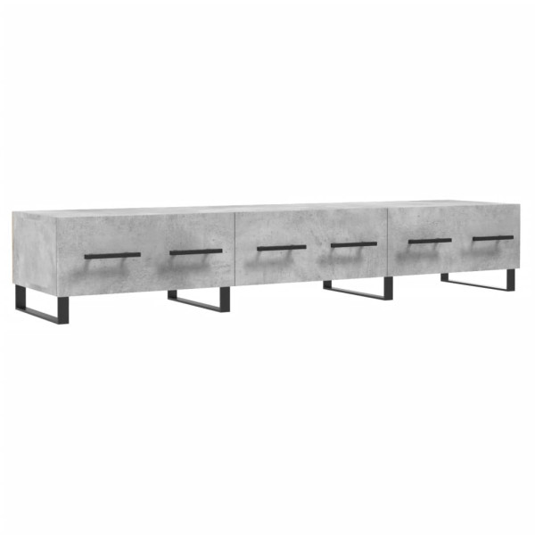 Szafka pod telewizor szarość betonu 150x36x30 cm 867464