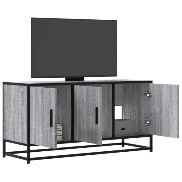 Szafka pod telewizor szary dąb sonoma 100x35x50 cm 867644