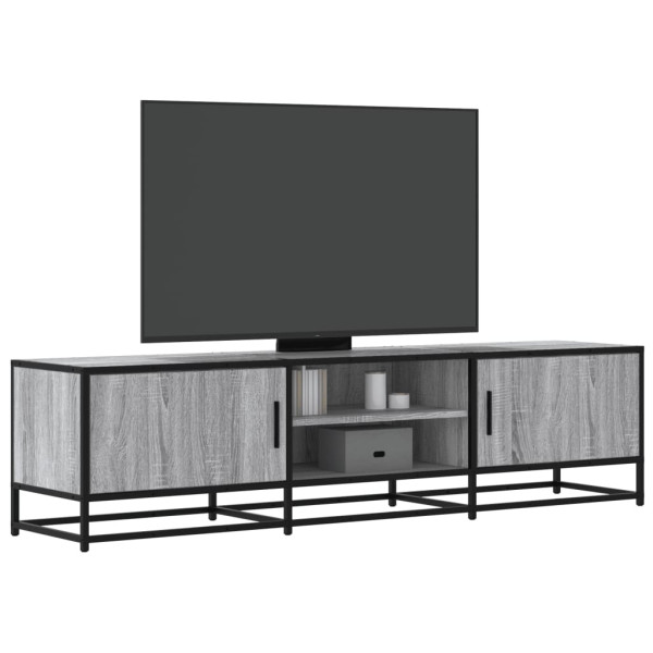 Szafka pod telewizor szary dąb sonoma 160x35x41 cm 867435