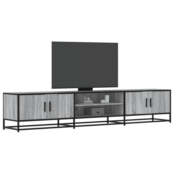 Szafka pod telewizor szary dąb sonoma 210x35x41 cm 867870