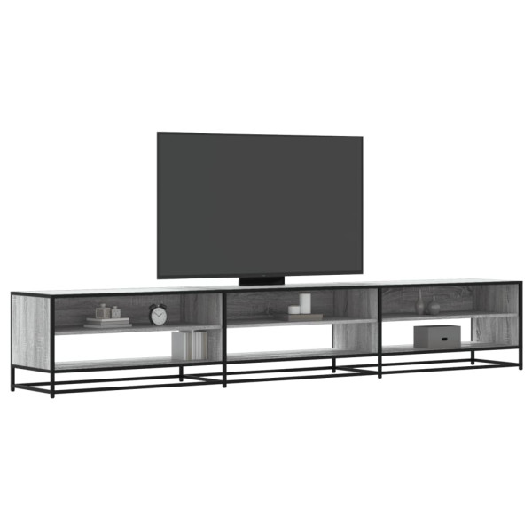 Szafka pod telewizor szary dąb sonoma 270x40x46 cm 867534