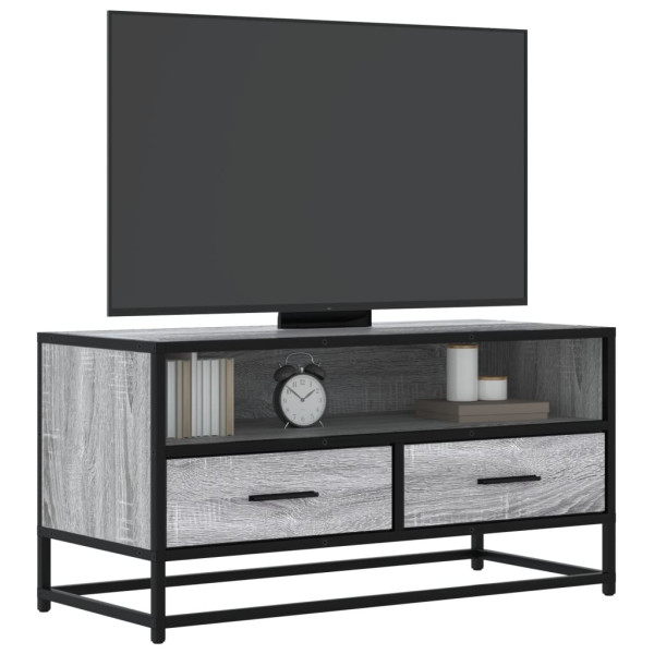 Szafka pod telewizor szary dąb sonoma 80x34.5x40 cm 867618