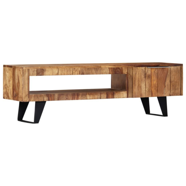 Szafka pod TV, 140x30x40 cm, lite drewno sheesham 383449