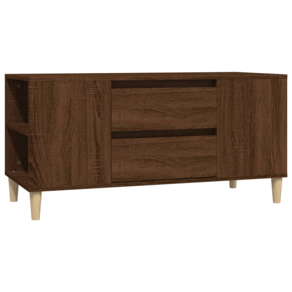 Szafka pod TV brązowy dąb 102x44.5x50 cm 857751