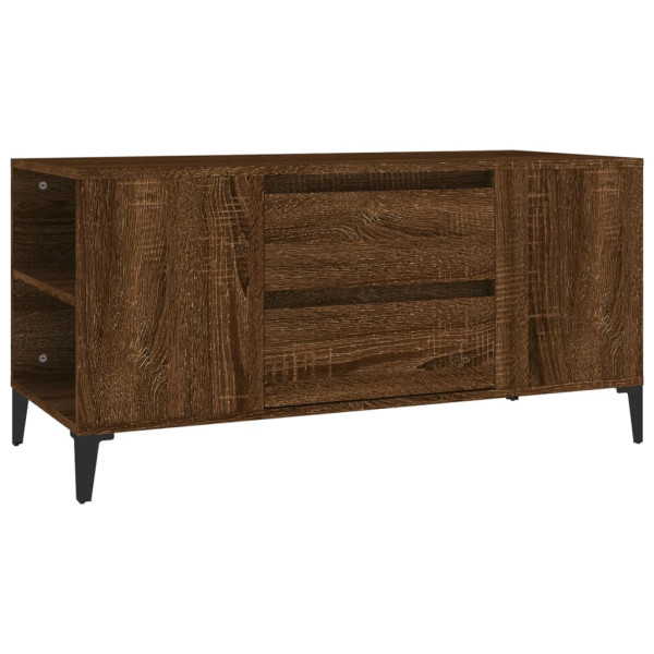 Szafka pod TV brązowy dąb 102x44.5x50 cm 857684