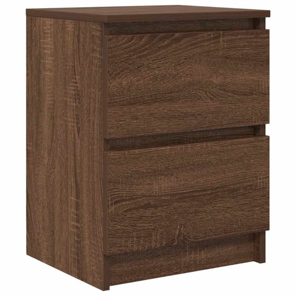 Szafka pod TV brązowy dąb 40x35x54cm materiał drewnopochodny 857655