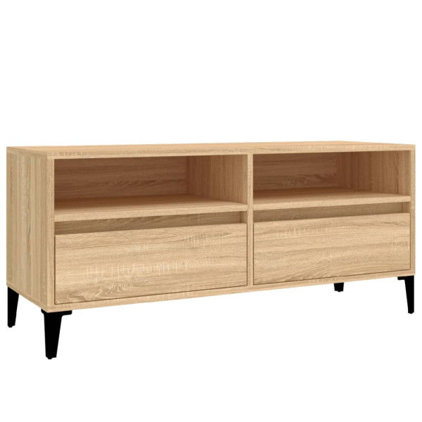 Szafka pod TV dąb sonoma 100x34.5x44.5 cm 866594