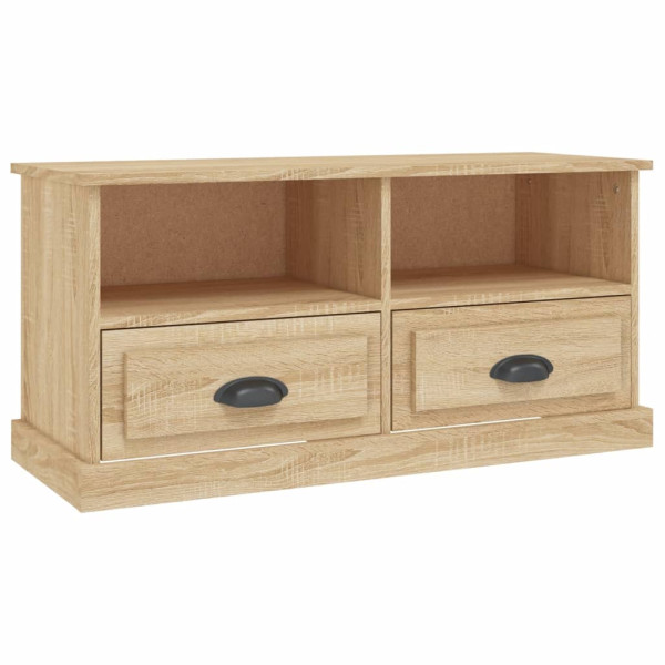 Szafka pod TV dąb sonoma 93x35.5x45 cm materiał drewnopochodny 866837