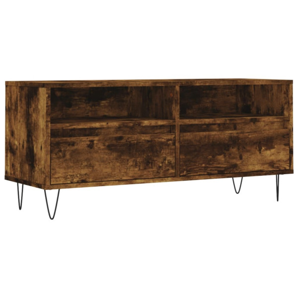 Szafka pod TV przydymiony dąb 100x34.5x44.5 cm 866833
