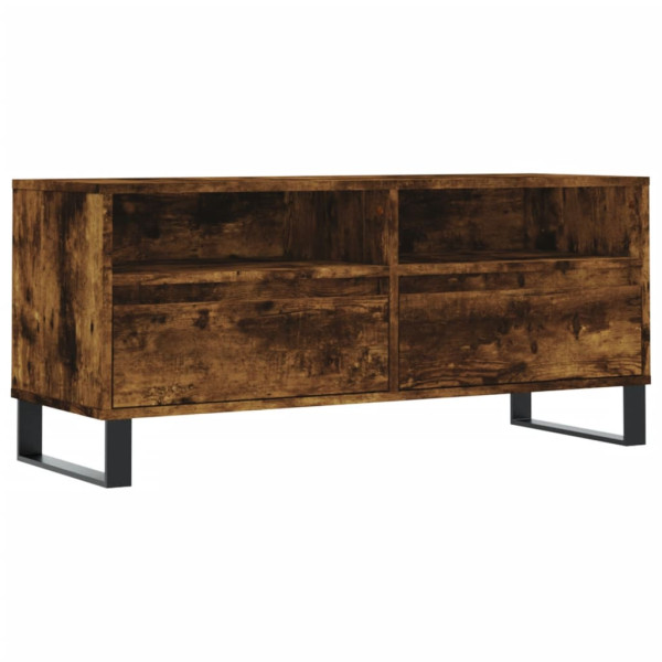 Szafka pod TV przydymiony dąb 100x34.5x44.5 cm 866857
