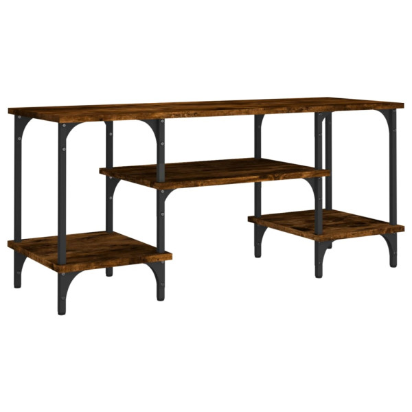 Szafka pod TV przydymiony dąb 102x35x45.5 cm 866855