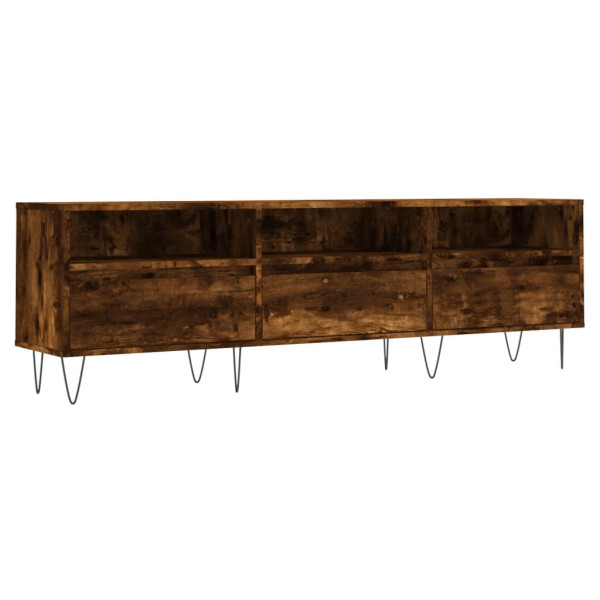 Szafka pod TV przydymiony dąb 150x30x44.5 cm 857665