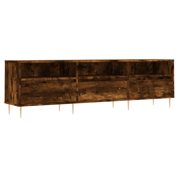 Szafka pod TV przydymiony dąb 150x30x44.5 cm 857597