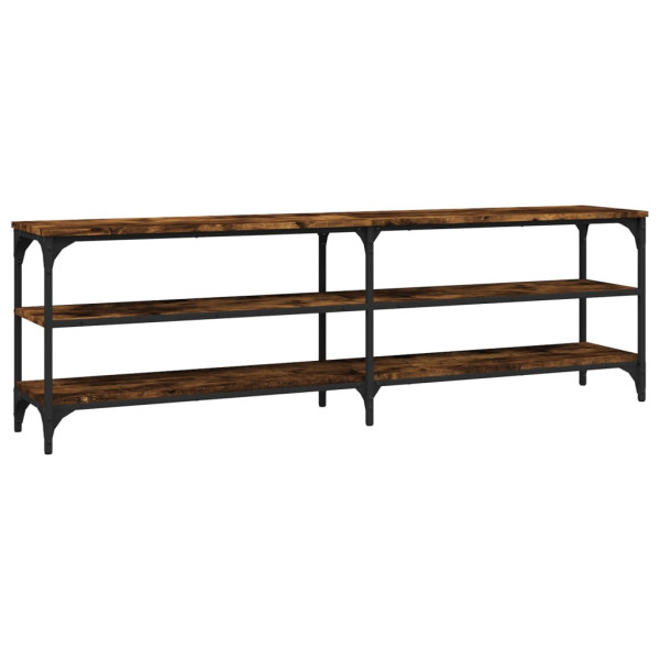 Szafka pod TV przydymiony dąb 160x30x50 cm 866840