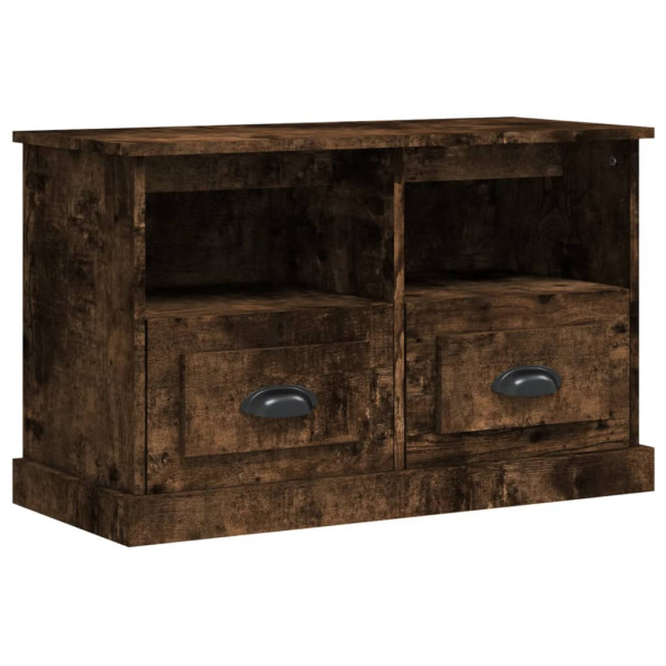 Szafka pod TV przydymiony dąb 80x35x50 cm 866832
