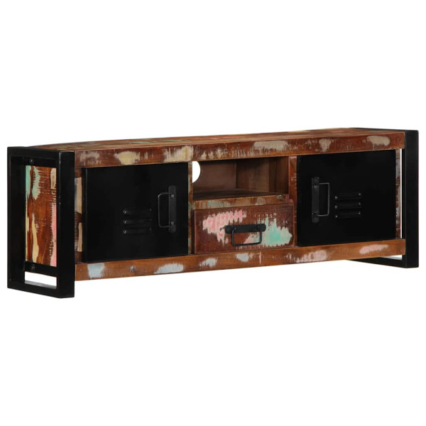 Szafka Pod TV Szafka Pod Telewizor RTV Drewniana Półka 100x30x35 cm 848773