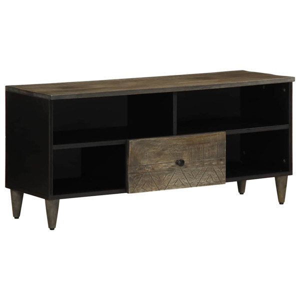 Szafka Pod TV Szafka Pod Telewizor RTV Drewniana Półka 100x33x46 cm 848793