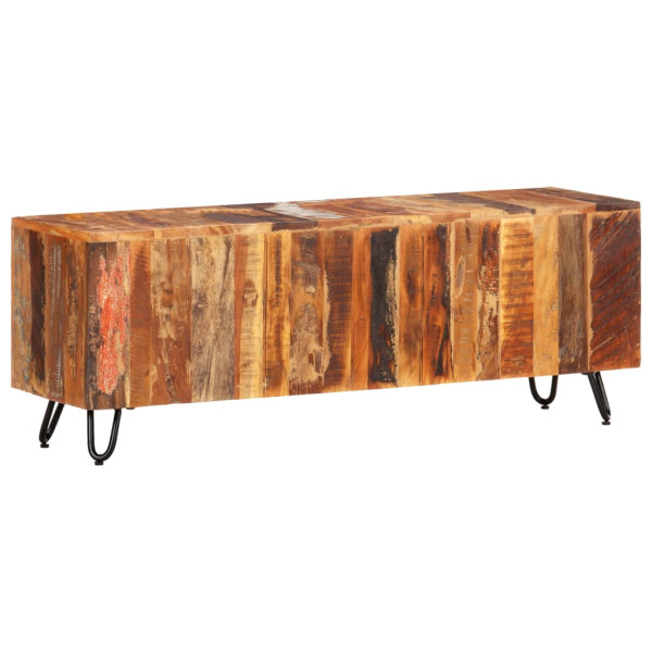 Szafka Pod TV Szafka Pod Telewizor RTV Drewniana Półka 110x30x40 cm 848768