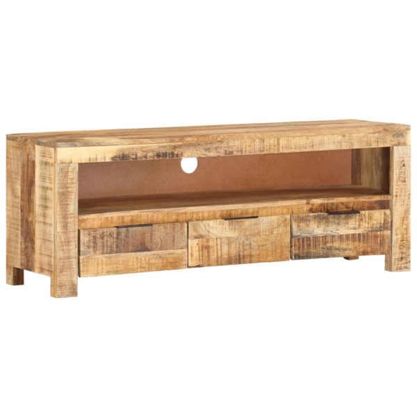 Szafka Pod TV Szafka Pod Telewizor RTV Drewniana Półka 110x30x40 cm 848734
